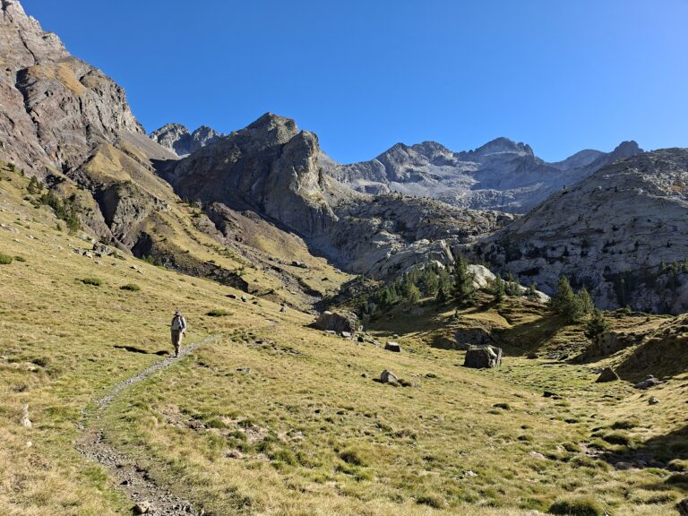 Abstieg von der Forquetta, Plan